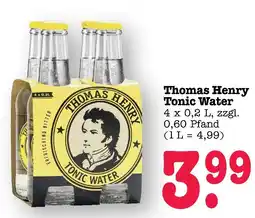 E-Center Thomas henry tonic water Angebot