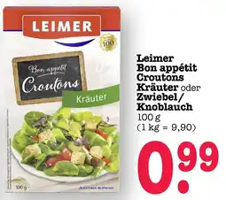 E-Center Leimer bon appétit croutons kräuter Angebot