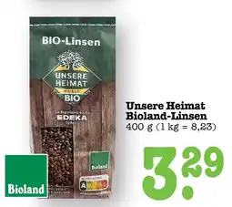 E-Center Unsere heimat bioland-linsen Angebot