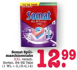 E-Center Somat spülmaschinentabs Angebot
