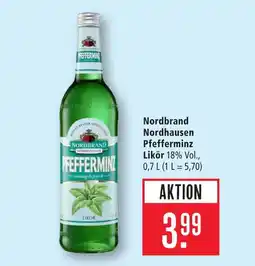 Marktkauf Nordbrand nordhausen pfefferminz likör Angebot
