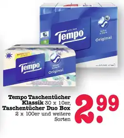 E-Center Tempo taschentücher klassik Angebot