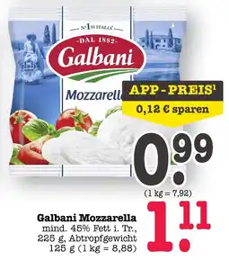 E-Center Galbani mozzarella Angebot