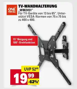 Marktkauf One for all wm2451 Angebot