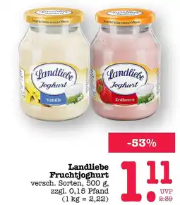 E-Center Landliebe fruchtjoghurt Angebot