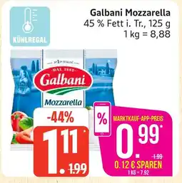 Marktkauf Galbani mozzarella Angebot