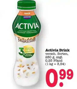 E-Center Danone activia drink Angebot