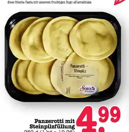 E-Center Scheck-in manufaktur panzerotti mit steinpilzfüllung Angebot