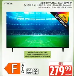 Marktkauf Dyon movie smart 55 vx-2 Angebot