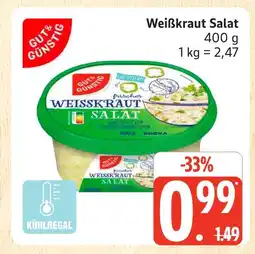 Marktkauf Gut & günstig weißkraut salat Angebot