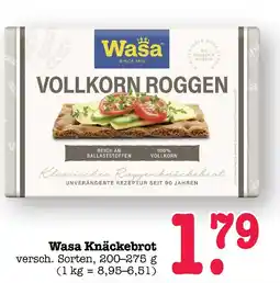E-Center Wasa vollkorn roggen Angebot
