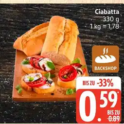 Marktkauf Backshop ciabatta Angebot