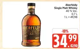 Marktkauf Aberfeldy single malt whisky Angebot