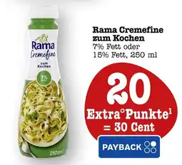 E-Center Rama cremefine zum kochen Angebot