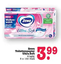 E-Center Zewa toilettenpapier ultra soft Angebot