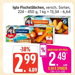 Marktkauf Iglo fischstäbchen Angebot