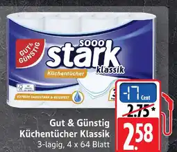 E-Center Gut & günstig küchentücher klassik Angebot