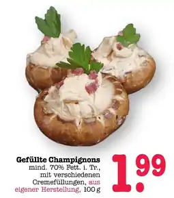 E-Center Gefüllte champignons Angebot