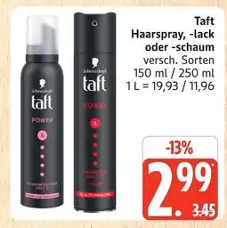 Marktkauf Schwarzkopf taft haarschaum Angebot