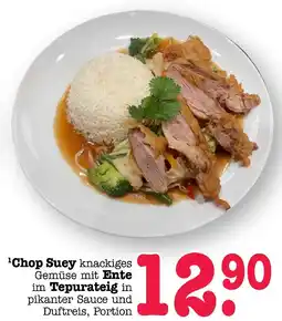 E-Center Chop suey knackiges gemüse mit ente im tepurateig Angebot