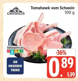 Marktkauf Gutfleisch tomahawk vom schwein Angebot