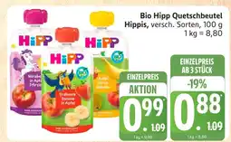 Marktkauf Bio hipp quetschbeutel hippis Angebot