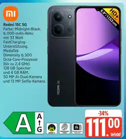 Marktkauf Mi redmi 15c 5g Angebot