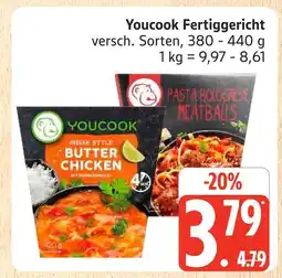 Marktkauf Youcook indian style butter chicken Angebot