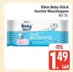 Marktkauf Elkos baby glück feuchte waschlappen Angebot