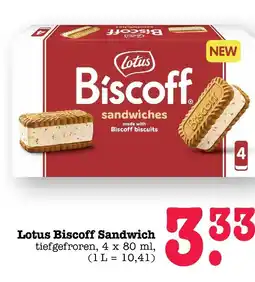 E-Center Lotus biscoff sandwich Angebot