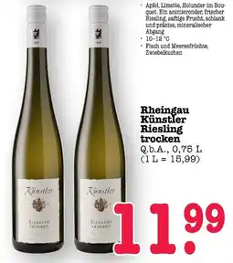 E-Center Künstler rheingau künstler riesling trocken Angebot