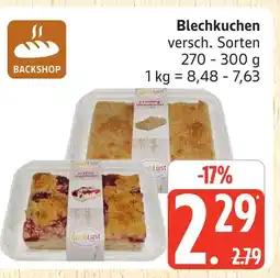 Marktkauf Backshop blechkuchen Angebot