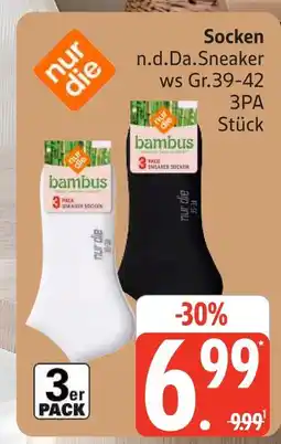 Marktkauf Nur die n.da.sneaker ws gr.39–42 3pa Angebot