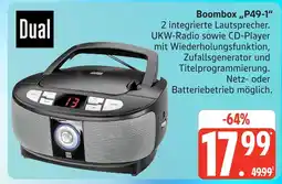 Marktkauf Dual boombox p49-1 Angebot