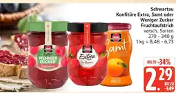 Marktkauf Schwartau konfitüre extra weniger zucker himbeere Angebot