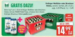 Marktkauf Erdinger weißbier Angebot