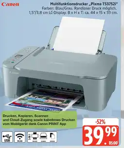 Marktkauf Canon pixma ts3752i Angebot