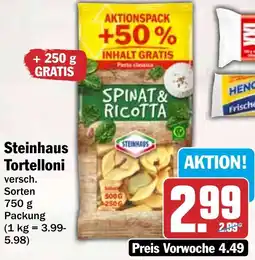 HIT Steinhaus Tortelloni Angebot