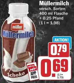 HIT müller Müllermilch Angebot
