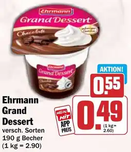 HIT Ehrmann Grand Dessert Angebot