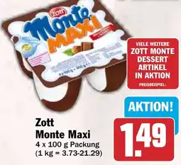 HIT Zott Monte Maxi Angebot