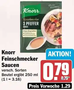 HIT Knorr Feinschmecker Saucen Angebot