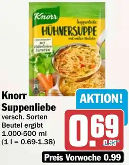 HIT Knorr Suppenliebe Angebot