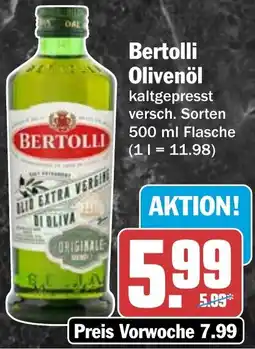 HIT Bertolli Olivenöl Angebot