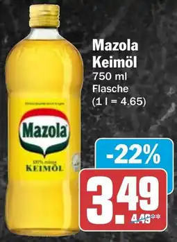 HIT Mazola Keimöl Angebot