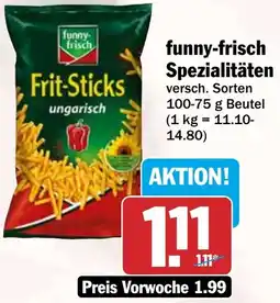 HIT funny-frisch Spezialitäten Angebot