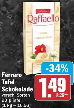 HIT Ferrero Tafel Schokolade Angebot