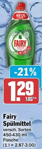 HIT Fairy Spülmittel Angebot