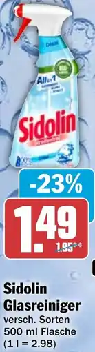 HIT Sidolin Glasreiniger Angebot