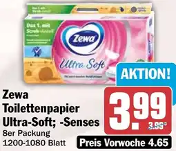 HIT Zewa Toilettenpapier Ultra-Soft; Senses Angebot